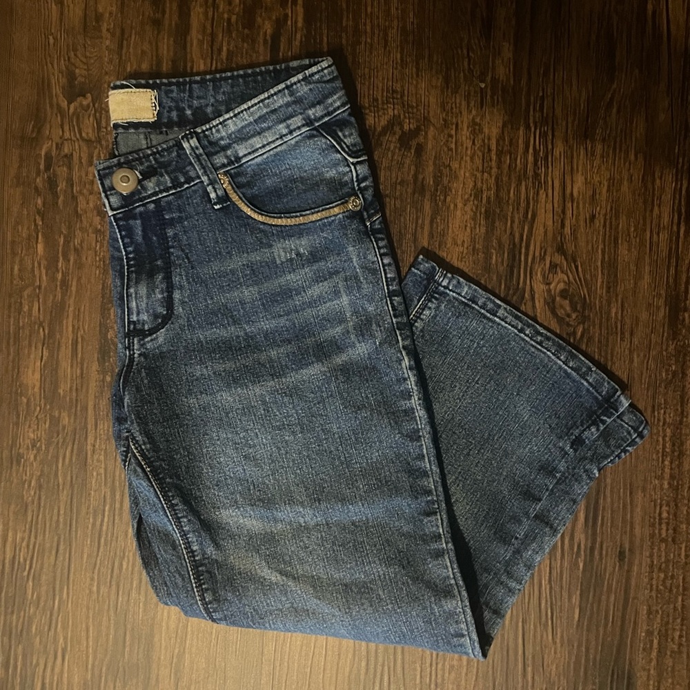 Barely worn kids blue jeans size 5/6